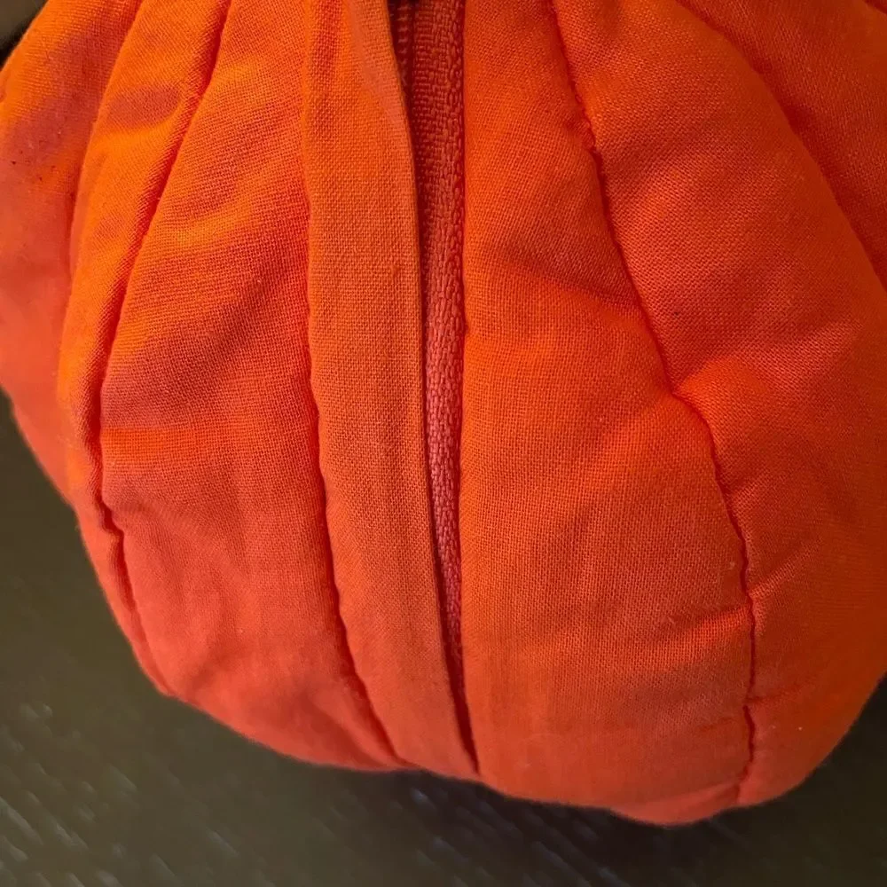 Vintage Pier 1 Soft Pumpkin and Scarecrow Family